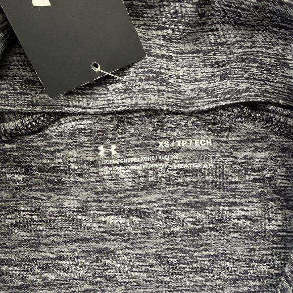 NWT Under Armour Gray 1/4 Zip Performance Pullover XS - Picture 13 of 14